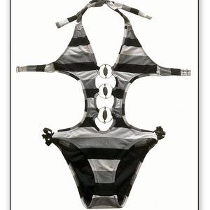 Sexy Women's Bikini Set One Piece Swimsuit Size M